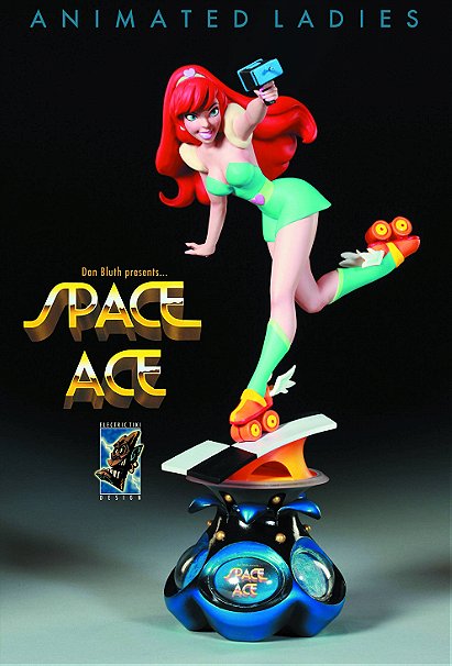 Don Bluth's Space Ace Animated Ladies Kimberly Statue