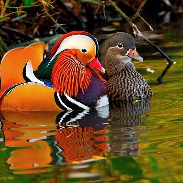 Mandarin Ducks list Mandarin Ducks list