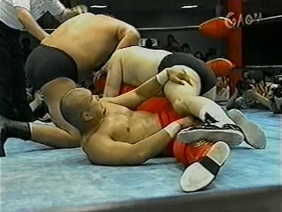 Yoshiaki Fujwara & Masanobu Fuchi vs. Mitsuya Nagai & Masahito Kakikhara (5/20/01)