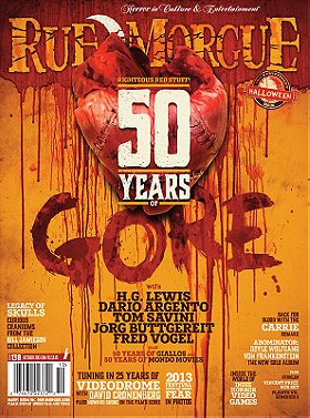 Rue Morgue Magazine Issue # 138 October 2013
