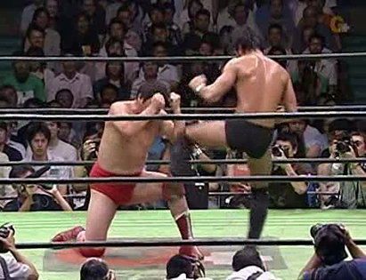 Akira Taue & Go Shiozaki vs. Katsuyori Shibata & KENTA (NOAH, 09/09/06)