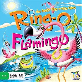Ring-O Flamingo: The Frantic Fling-a-Ring Game
