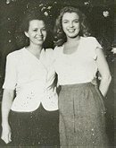 Marilyn and her half sister Berniece Miracle