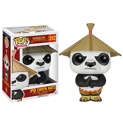 Kung Fu Panda Pop! Vinyl: Po with Hat