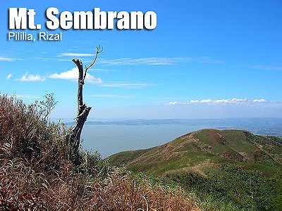 Mt. Sembrano (Pililia, Rizal - Philippines)