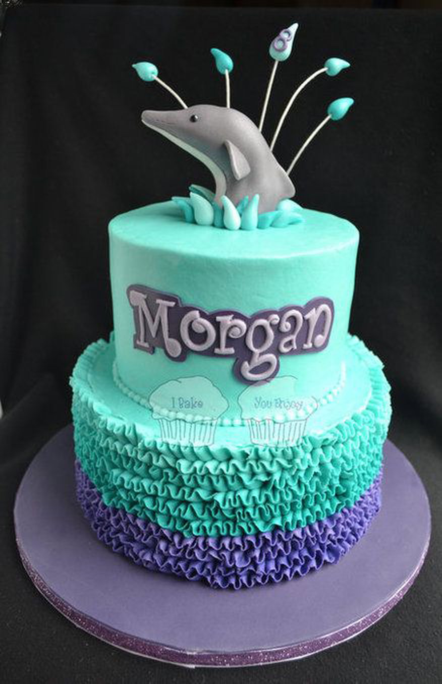 Dolphin Theme Cake | Dolphin Cake | Order Custom Cakes in Bangalore –  Liliyum Patisserie & Cafe