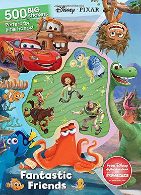 Fantastic Friends: 500 Big Stickers (Disney Pixar)