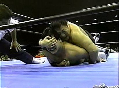 Masanobu Fuchi vs. Mitsuharu Misawa (1/21/92)