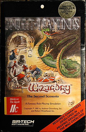 Wizardry Ii The Knight Of Diamonds Wizardry Dayamondo No Kishi Apple Ii