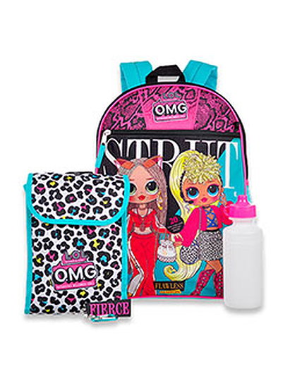4-Piece Backpack & Accessories Set by LOL Surprise in Multi from Cookie's Kids