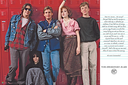 The Breakfast Club Poster - 36x24