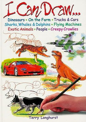 I Can Draw... (Dinosaurs, On the Farm, Trucks & Cars, Sharks, Whales & Dolphins, Flying Machines, Ex