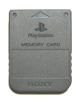 Official Sony Playstation Memory Card