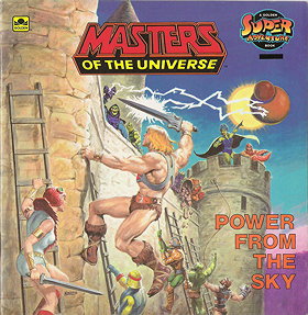Power From The Sky/Mstrs (Masters of the Univers Super Adventure Book)