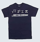 It’s a pretty fair bet you had a T-shirt with a math pun on it.