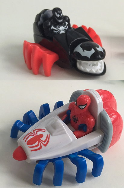 McDonald’s Happy Meal Toys 1994 – Spider Man and Venom