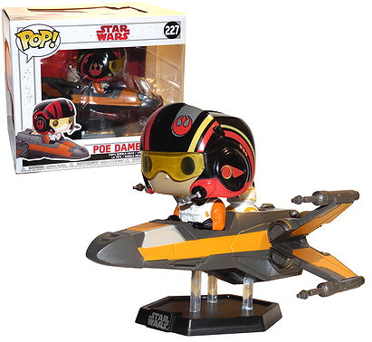 Smuggler's Bounty Funko Pop Star Wars Exclusive Poe Dameron with X-Wing #227