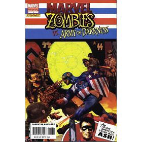 Marvel Zombies Vs. Army of Darkness #1 Variant Cover (Earth's Mightiest Zero Part 1)
