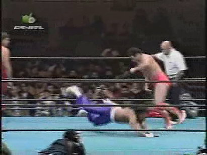 Sabu & Gary Albright vs Kenta Kobashi & The Patriot  (11/29/96)