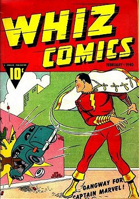 Famous 1st Edition: Whiz Comics Feb. 1940, Famous 1st Ed. Vol 1, Nov. F-4, 1974
