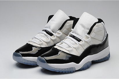 Nike Michael Shoes: Women Size Jordan 11 Retro White/Black & Dark Concord Colorways