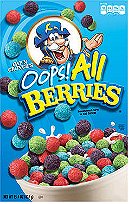 Cap'n Crunch Oops! All Berries Cereal