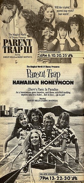 PARENT TRAP 3 & 4 HAWAIIAN HONEYMOON