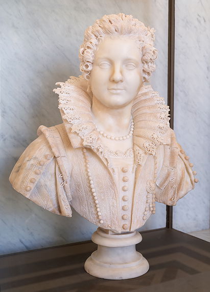 Maria Duglioli Barberini by Giuliano Finelli