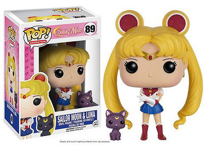 Funko POP Anime: Sailor Moon with Luna Action Figure