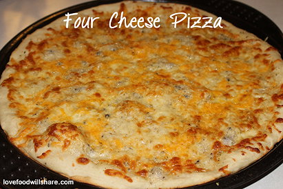Four-cheese Pizza