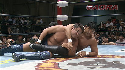 Masakatsu Funaki vs. Yuji Nagata (AJPW, 07/29/12)