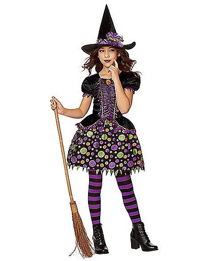 Kids Whimsical Witch Costume