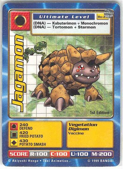 Digimon Digi-battle: Jagamon (Bo-26)