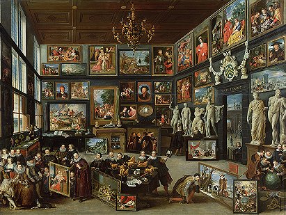 Willem van Haecht : The Gallery of Cornelis van der Geest