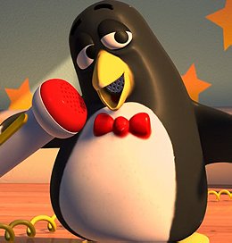 Animated penguins list