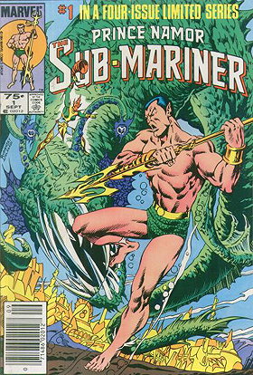 Prince Namor the Sub-Mariner (1984) 	#1-4 	Marvel 	1984 