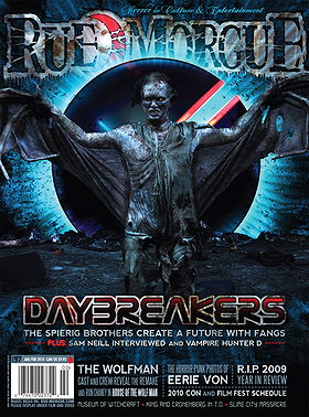 Rue Morgue Magazine Issue # 97 Jan/Feb 2010