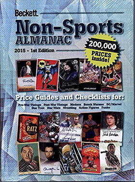 2015 Beckett Non-Sports Almanac Price Guide - 1st Edition