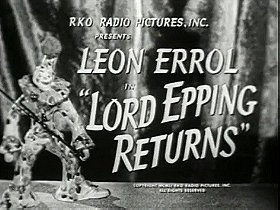 Lord Epping Returns