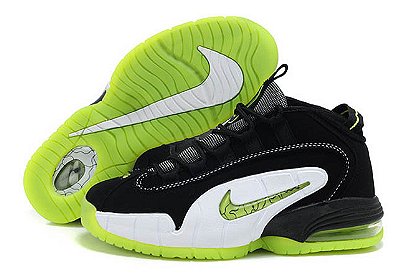 Nike Air Penny 1 Electric Green/Black/White Basketball Shoes Men