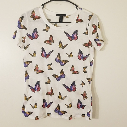 5 FOR $15 Forever 21 Butterflies Graphic t-shirts