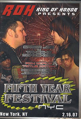 Ring of Honor: Fifth Year Festival NYC