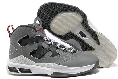 Mens Nike AJ Melo M9 Carmelo Anthony Basketball Shoes : Matte Silver/Cool Grey & White/Gym Red