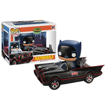 Batman 1966 Pop! Vinyl: Batman w/ Batmobile