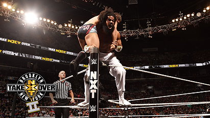 No Way Jose vs. Austin Aries (NXT, TakeOver: Brooklyn II)