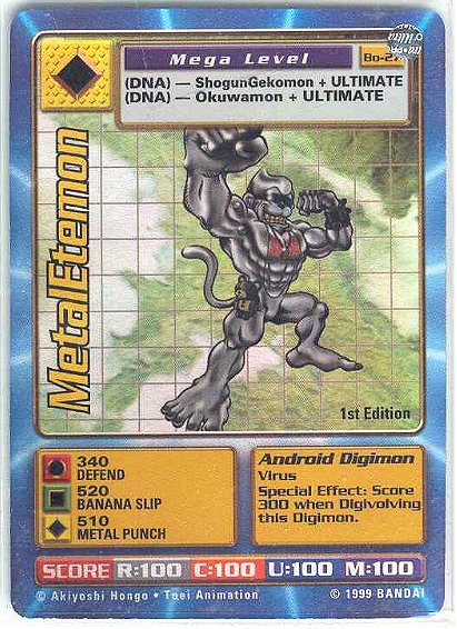 Digimon Digi-battle: MetalEtemon (Bo-27)