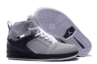 Grey/Black/White-Jordan Sixty Club Leather -Men-Nike-Sneakers