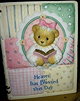 Cherished Teddies - "Heaven Has Blessed This Day" 3D Bible Book Display (Girl)
