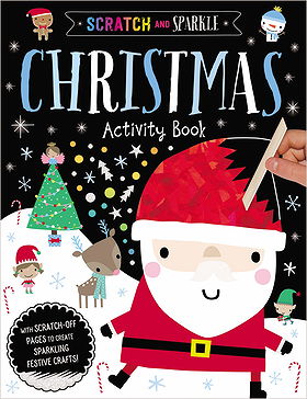 Scratch and Sparkle: Christmas Activity Book