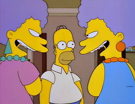 Homer vs. Patty and Selma
